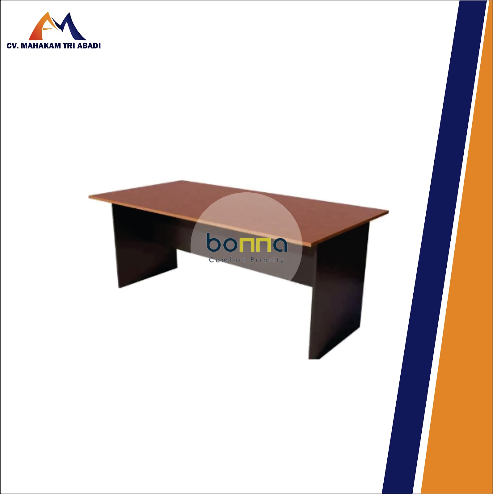 BONNA-BESTARI-T006-Meja PW 200 cm